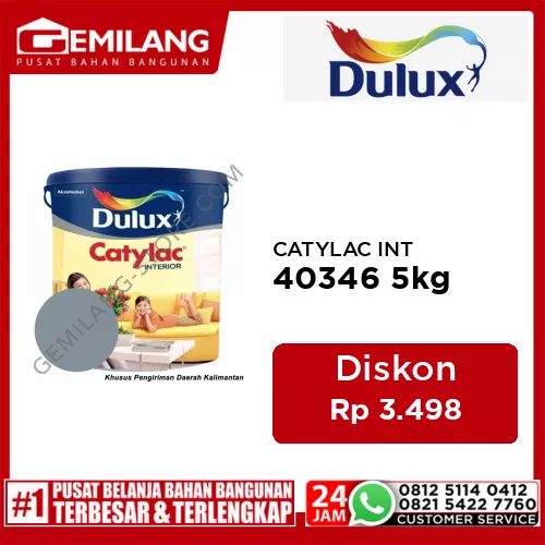CATYLAC INTERIOR SMOKE GREY 40346 5kg