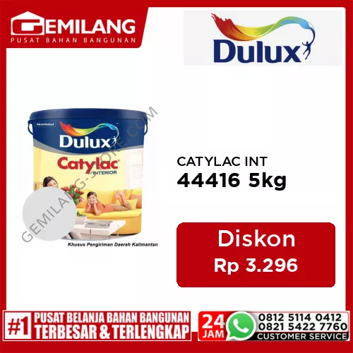 CATYLAC INTERIOR PUTIH PLUS 44416 5kg