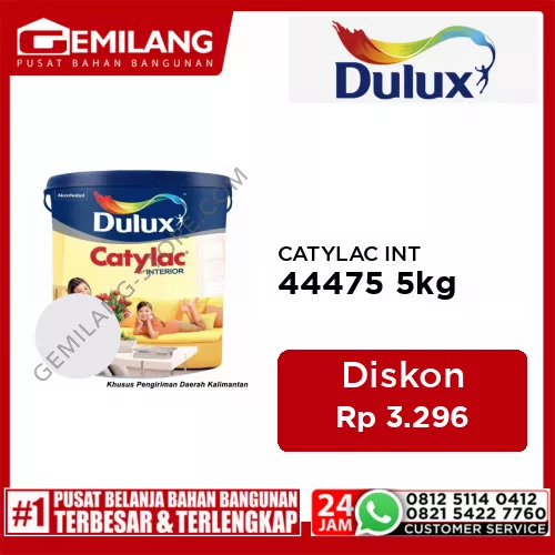 CATYLAC INTERIOR PUTIH LAGUNA 44475 5kg