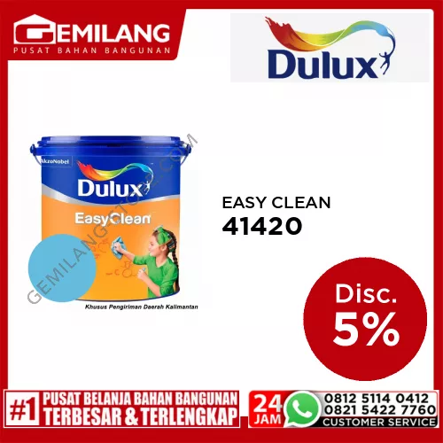 DULUX EASY CLEAN CLEW BAY 41420 2.5ltr