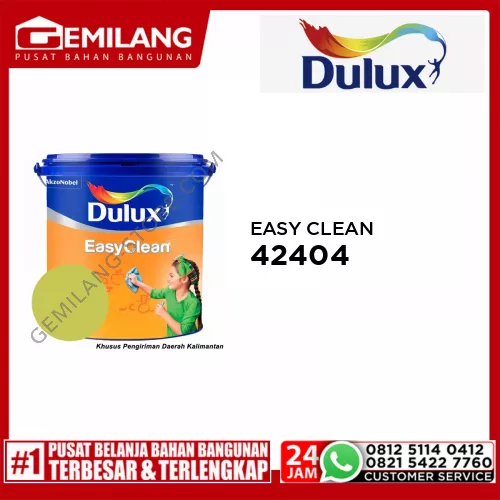 DULUX EASY CLEAN CHRISTI GREEN 42404 2.5ltr