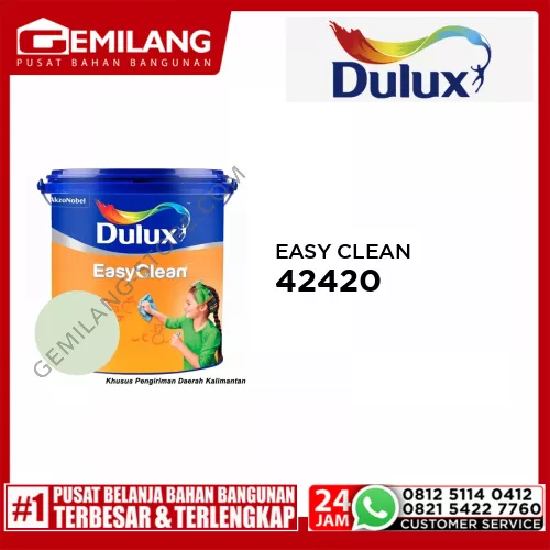 DULUX EASY CLEAN FUN GREEN 42420 2.5ltr