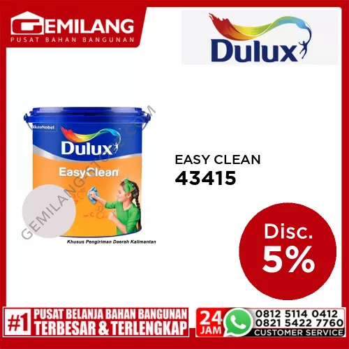DULUX EASY CLEAN DEW DROP 43415 2.5ltr
