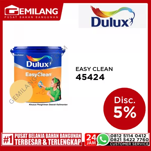 DULUX EASY CLEAN SUMMER SUN 45424 2.5ltr