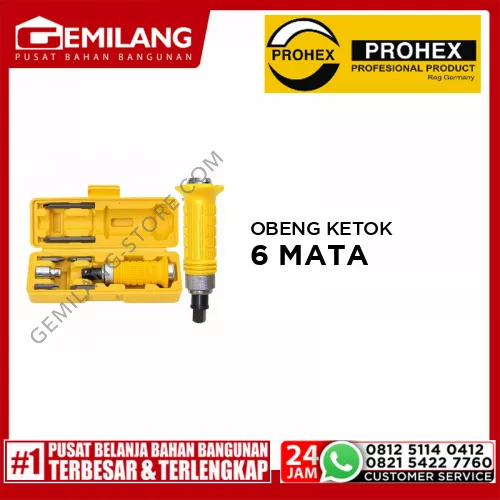 PROHEX OBENG KTK 6 MATA ( BOX ABU2 ) (2582-600)