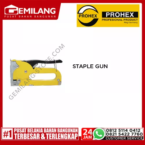 PROHEX STAPLE GUN ORANGE (4-8mm) (4090-001)