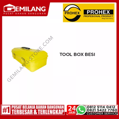 PROHEX TOOL BOX BESI 360x150x100 (4483-002)