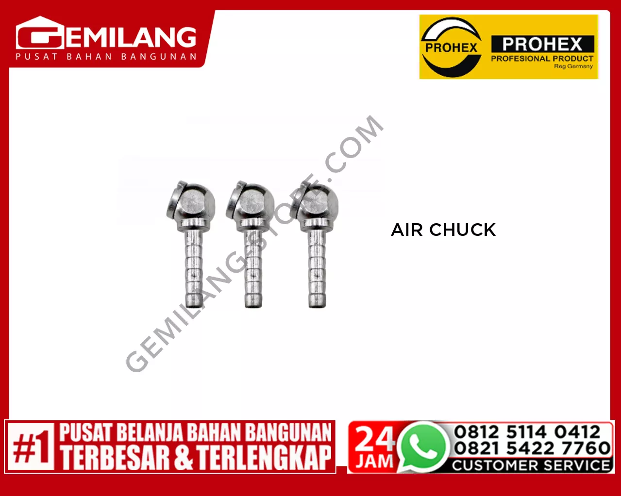 AIR CHUCK FOR TIRE PROHEX AC20H (0210-200)