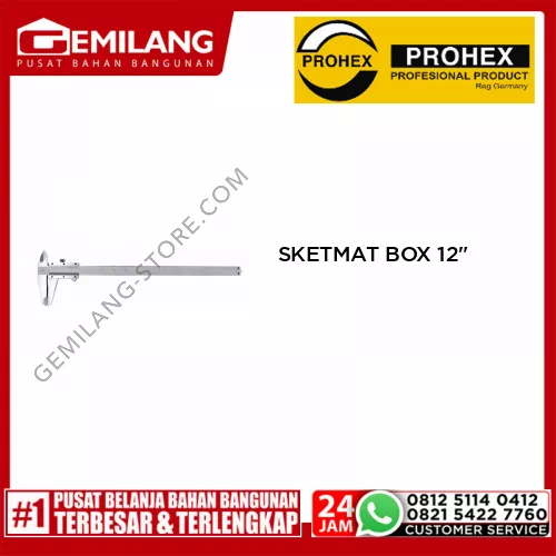 PROHEX SKETMAT BOX KAYU 12inch (3965-012)
