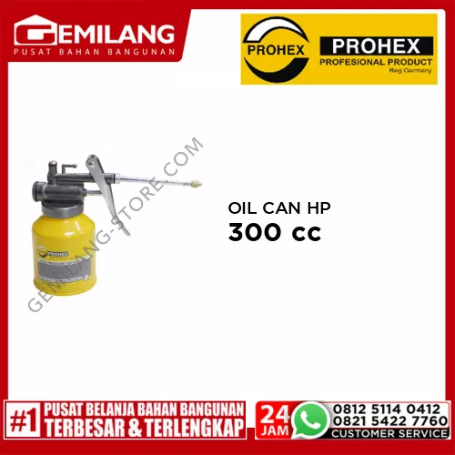 PROHEX OIL CAN HIGH PRESSURE 300cc (2674-300)