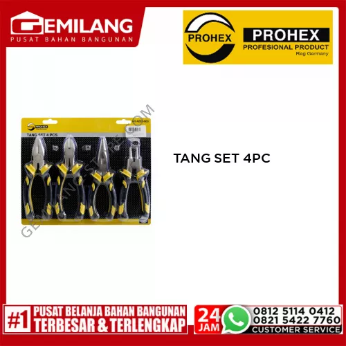 PROHEX TANG SET SUPER BIRU 4pc (4253-003)