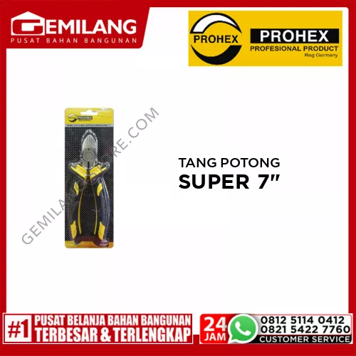 PROHEX TANG POTONG SUPER HTM/KNG 7inch (4232-017)