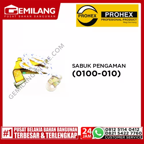 PROHEX SAFETY BELT/SABUK PENGAMAN (0100-010)
