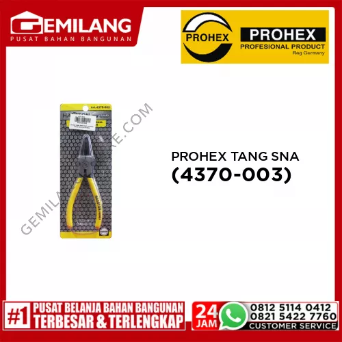 PROHEX TANG SNAP RING INTERNAL LURUS 6inch (4370-003)