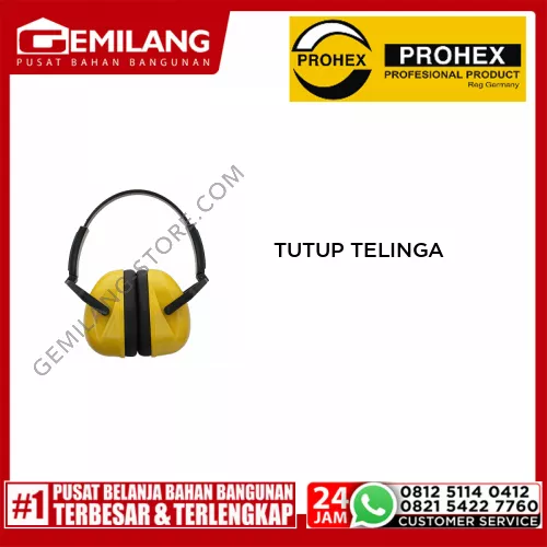 PROHEX TUTUP TELINGA/EAR PLUG MDL.HEADPHONE (4710-102)