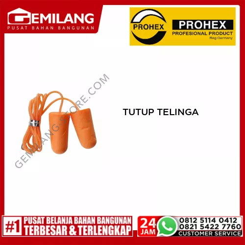 PROHEX TUTUP TELINGA/EAR PLUG (4710-105)