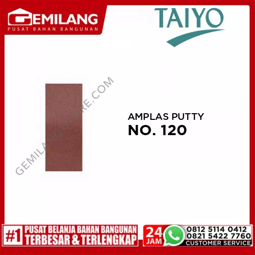 TAIYO AMPLAS PUTTY (GYPSUM) NO.120 25mtr/mtr