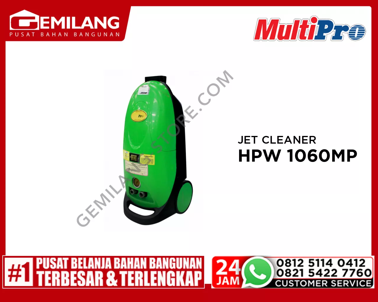 MULTIPRO JET CLEANER HPW 1060-MP