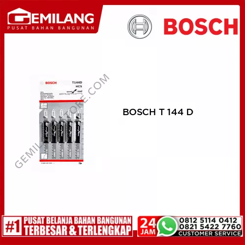 BOSCH T 144 D (PACK OF 5pc)