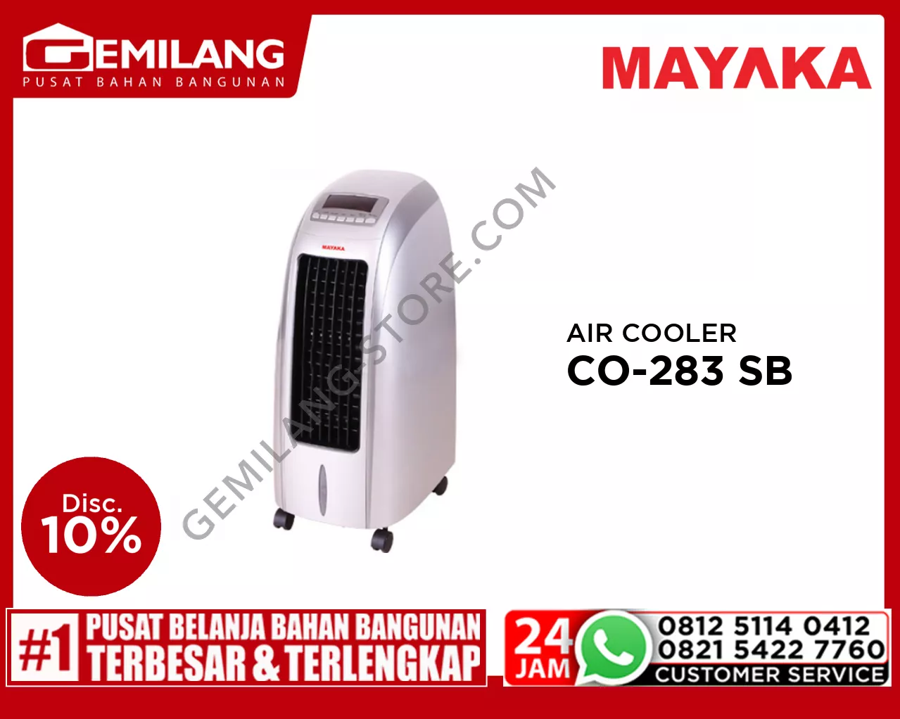 MAYAKA AIR COOLER CO-283 SB