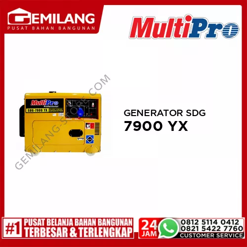 MULTIPRO GENERATOR SDG 7900 YX