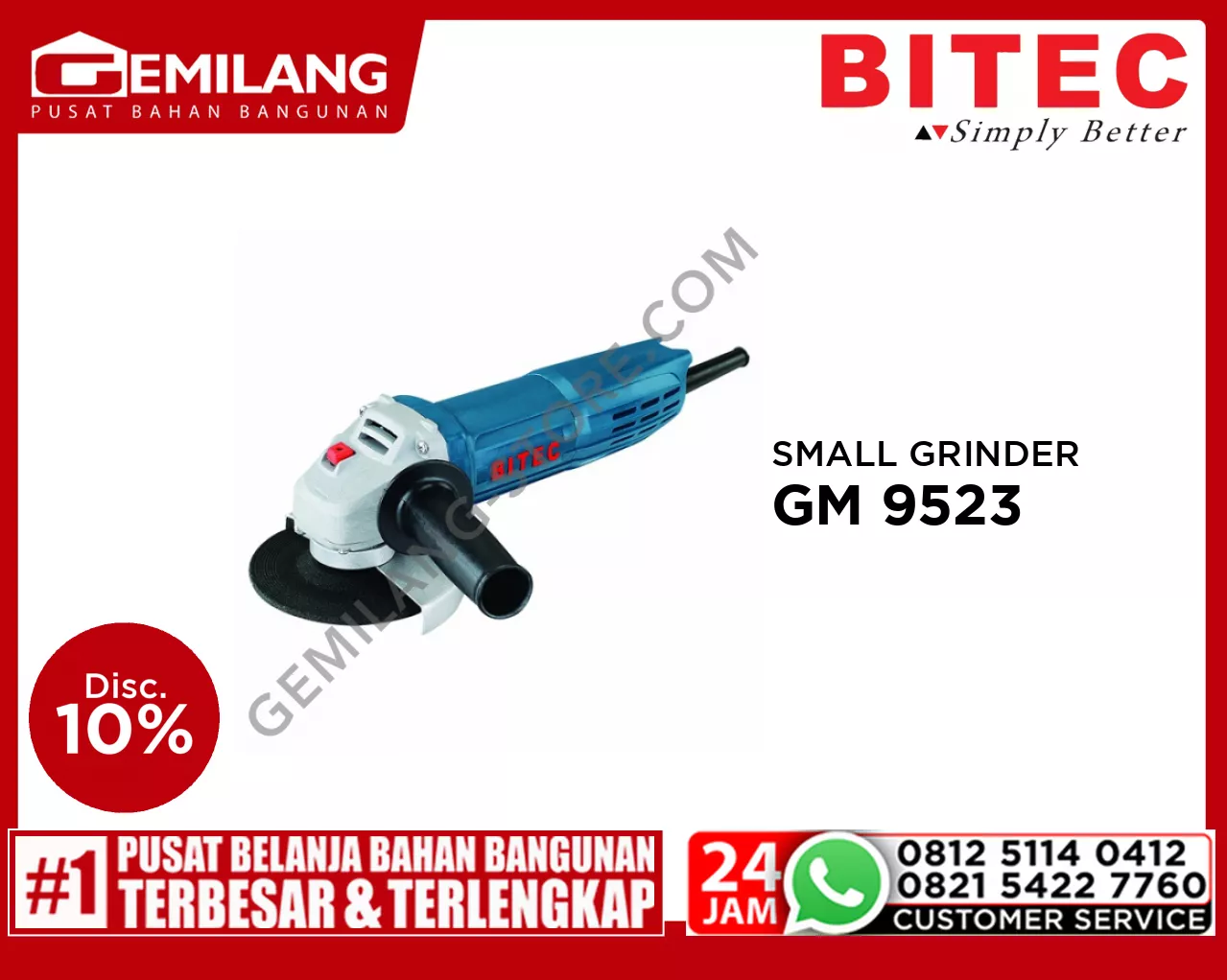 BITEC SMALL GRINDER GM 9523