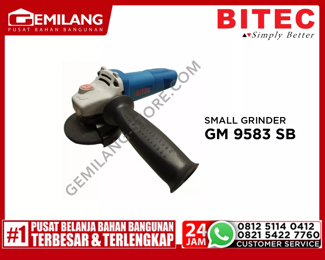 BITEC SMALL GRINDER GM 9583 SB