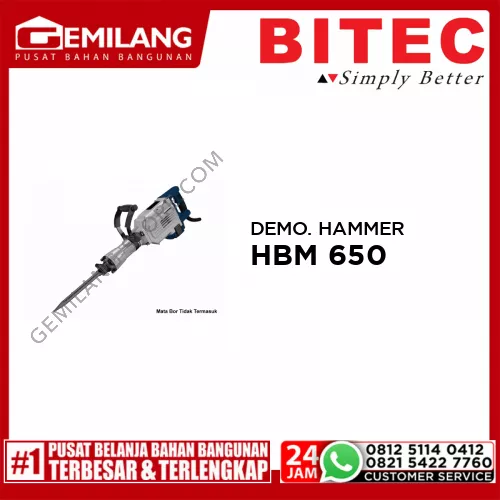 BITEC DEMOLITION HAMMER HBM 650