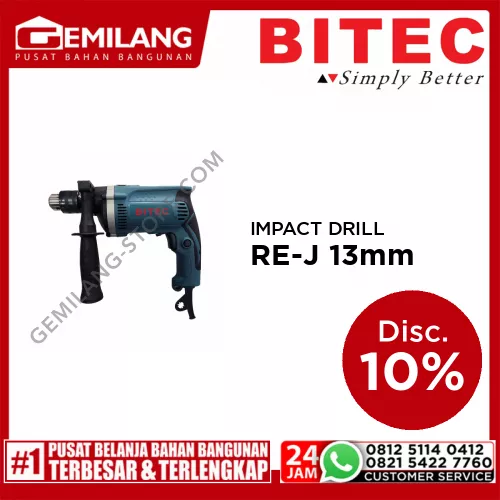 BITEC IMPACT DRILL IDM 1370 RE-J 13mm