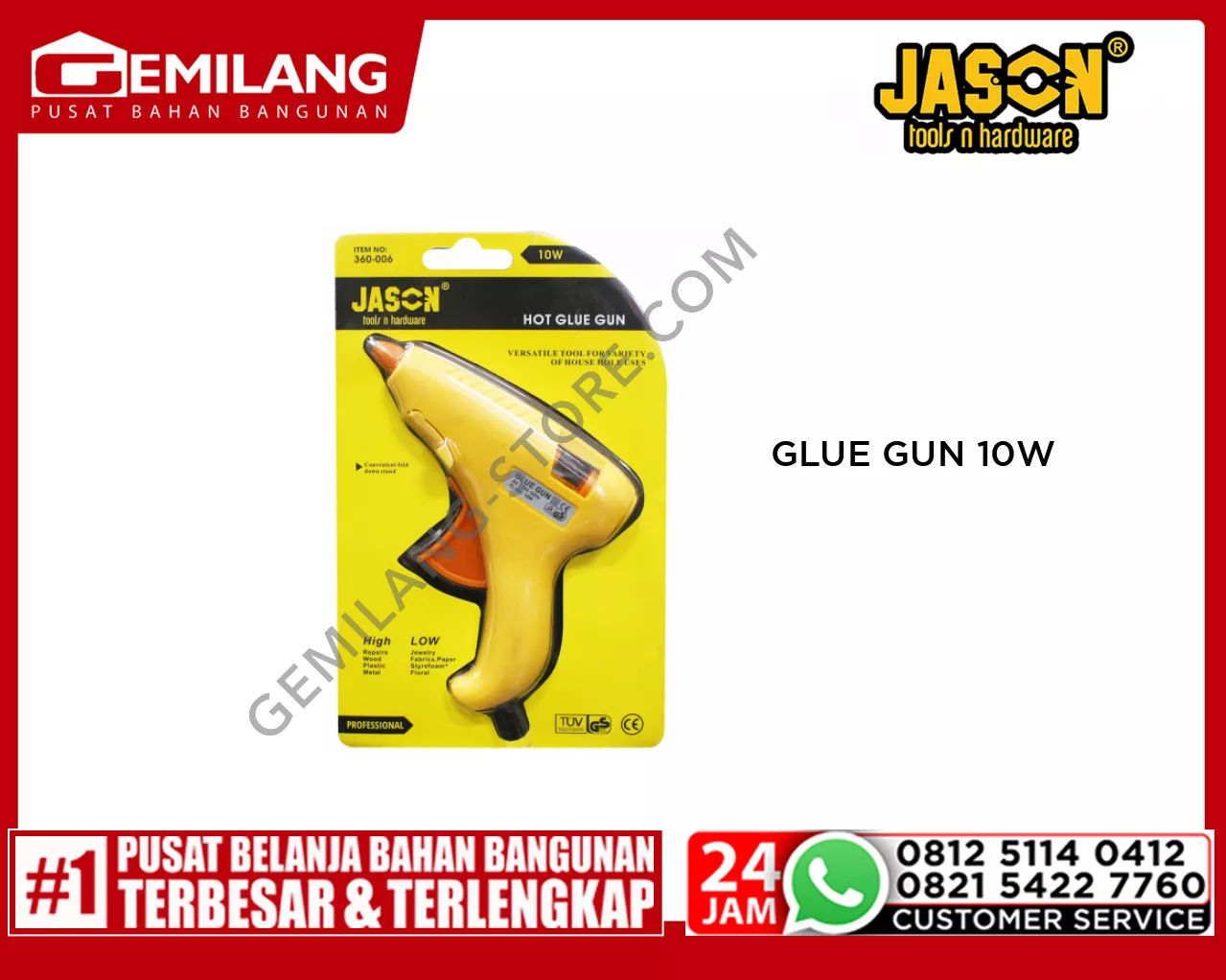 JASON GLUE GUN 10W (9.360.006)