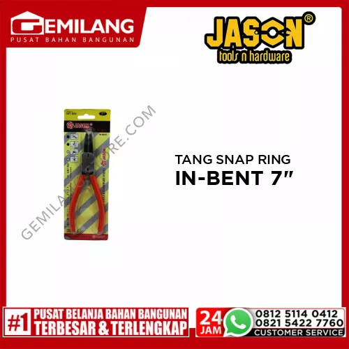 JASON TANG SNAP RING INT-BENT 7inch (9.347.053)
