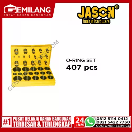 JASON O-RING SET MM 407pc (9.390.016)