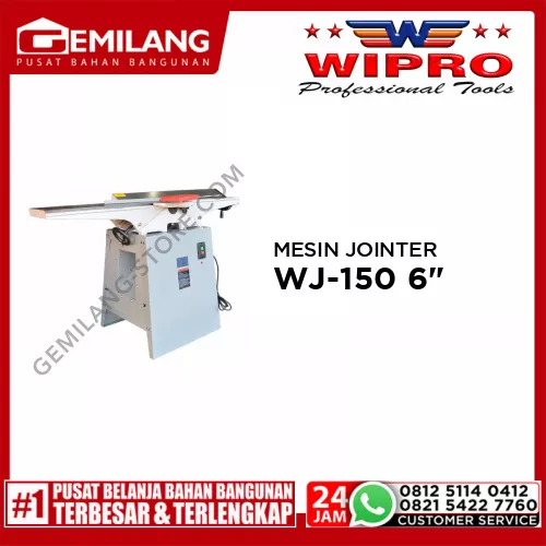 WIPRO MESIN JOINTER WJ-150 6inch