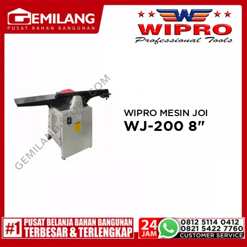 WIPRO MESIN JOINTER WJ-200 8inch