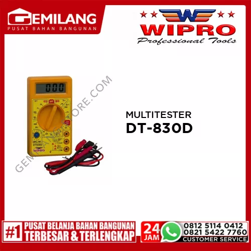WIPRO MULTITESTER DIGITAL DT-830D