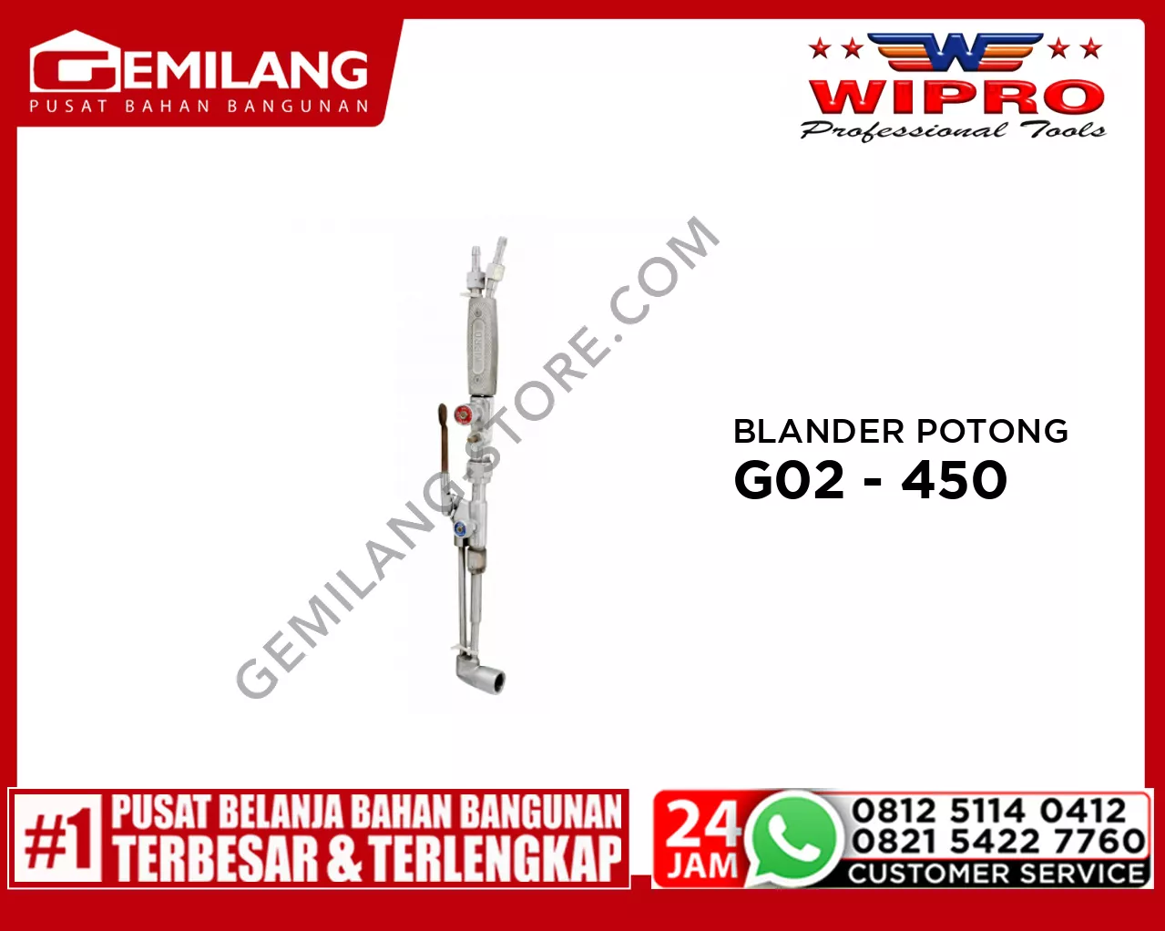 WIPRO BLANDER POTONG G02-450 GLOOR TYPE