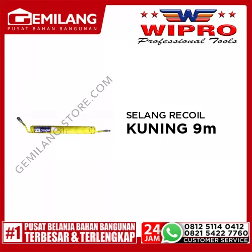 WIPRO SELANG RECOIL KUNING 9m (CLW-0850-9)