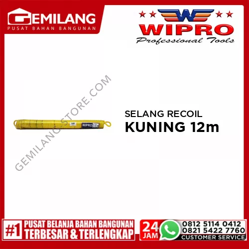 WIPRO SELANG RECOIL KUNING 12m (CLW-0850-12)