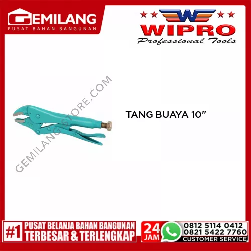 WIPRO TANG BUAYA M/BULAT (CRV) 10inch