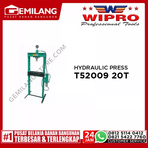 WIPRO HYDRAULIC PRESS (T52009) 20T