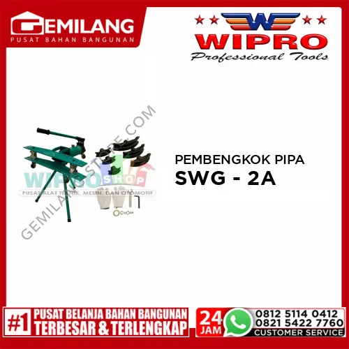 WIPRO A PEMBENGKOK PIPA HYDRAULIC SWG-2A (1/2inch-2inch)
