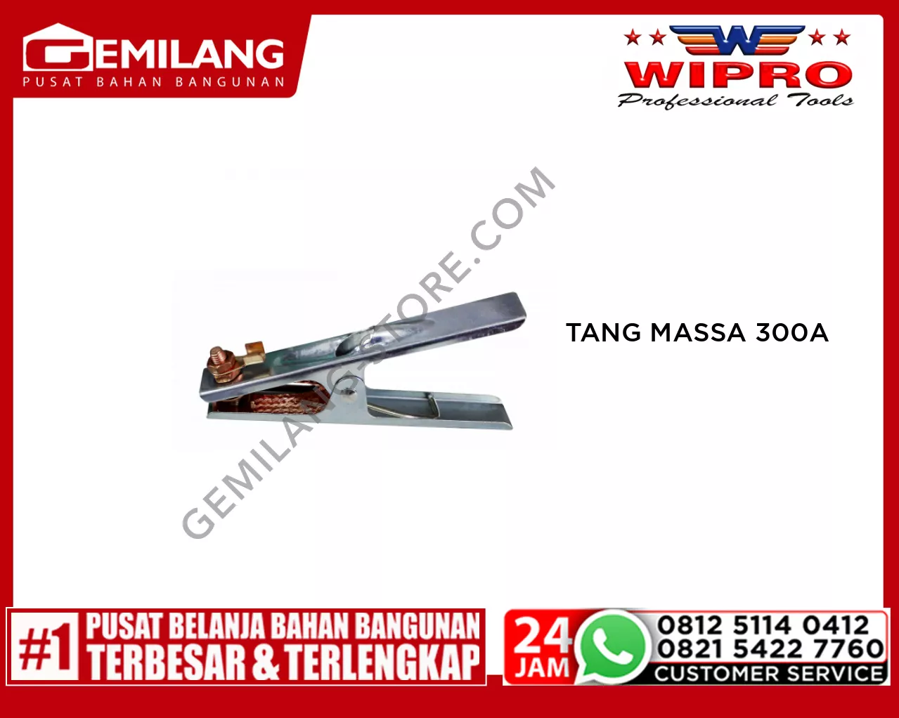 WIPRO TANG MASSA M/PLAT YJ98-7 300A