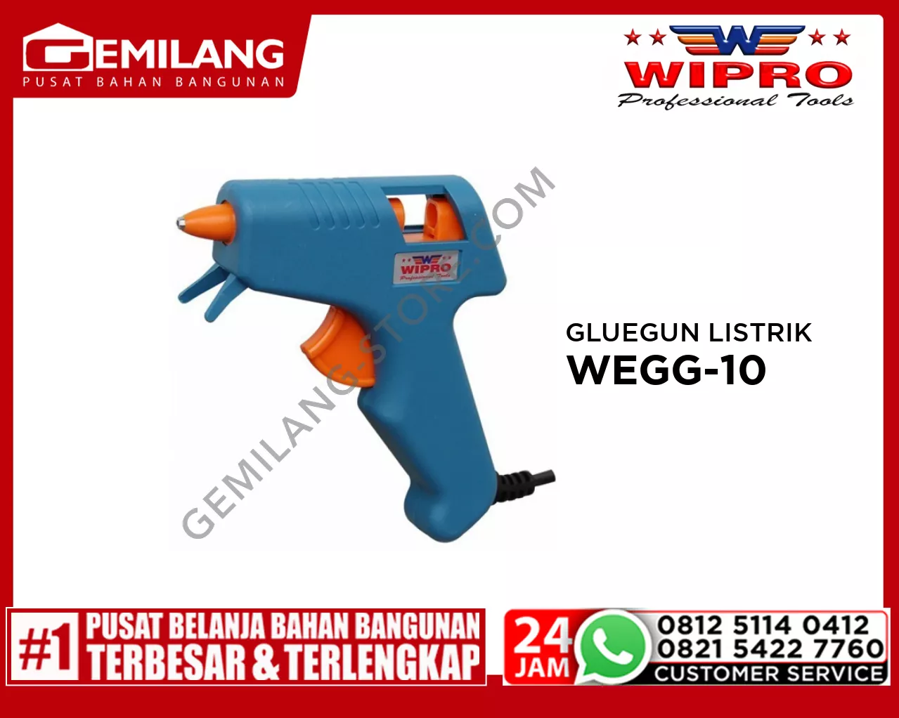 WIPRO GLUE GUN ELECTRIC WEGG-10 10w