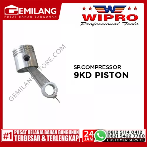 WIPRO SP.COMPRESSOR 9KD PISTON + RING + PIN + STANG PISTON