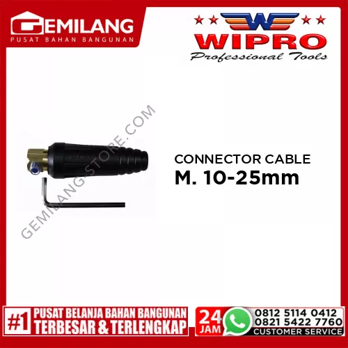WIPRO CONNECTOR CABLE MALE YJ98-16 10-25mm