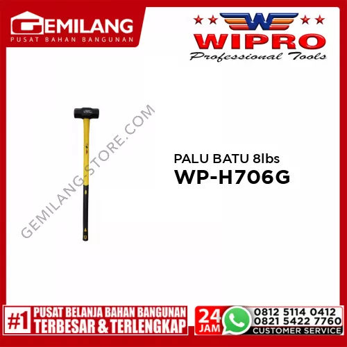 WIPRO PALU BATU H/FIBER LAPIS PVC WP-H706G 8lbs