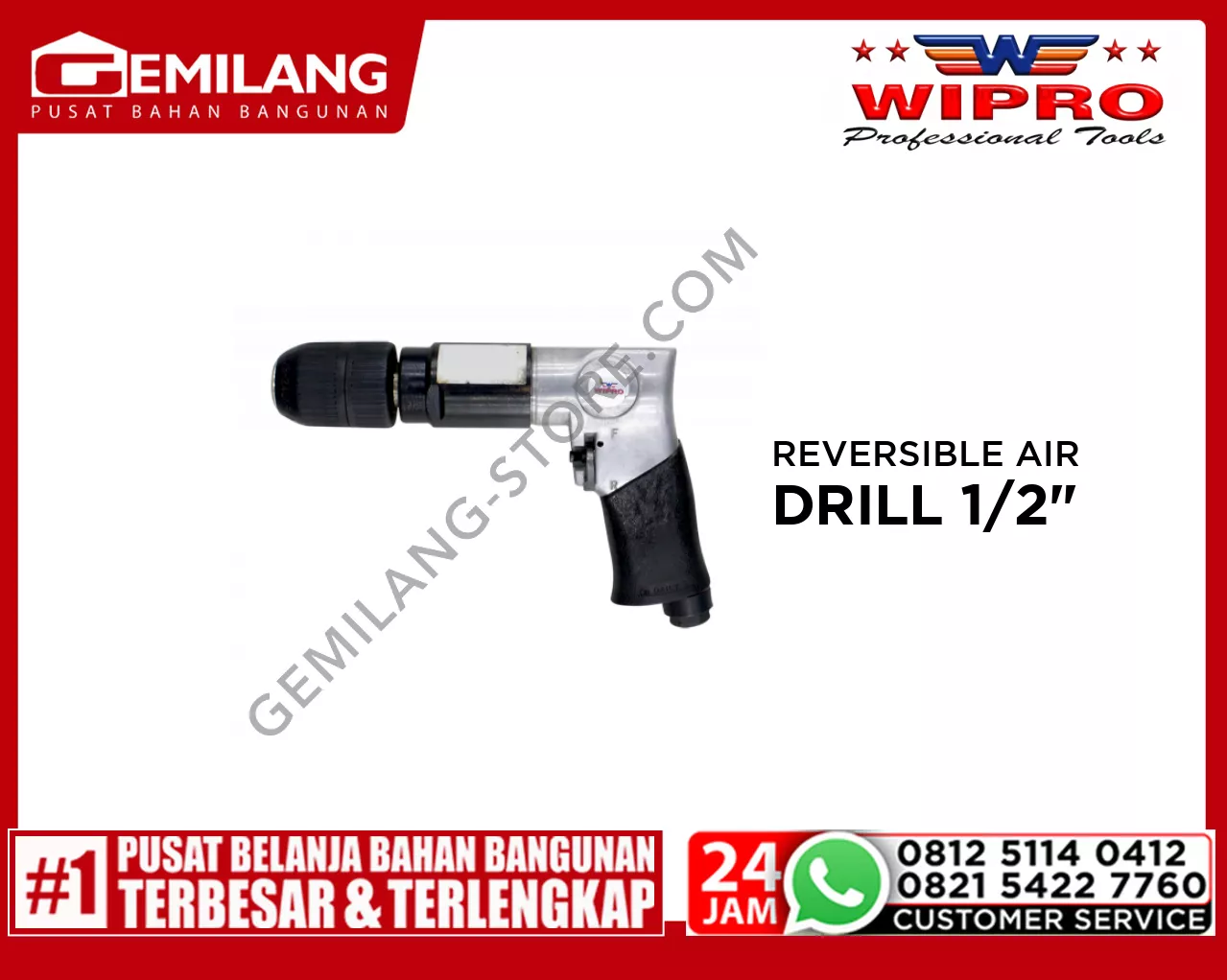 WIPRO REVERSIBLE AIR DRILL RP7104 (1/2inch)