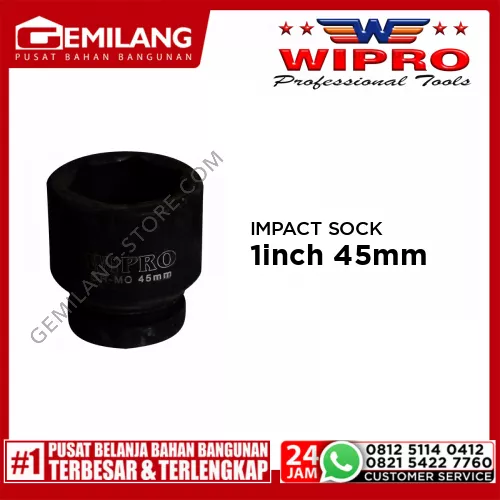WIPRO IMPACT SOCK 1inch 45mm