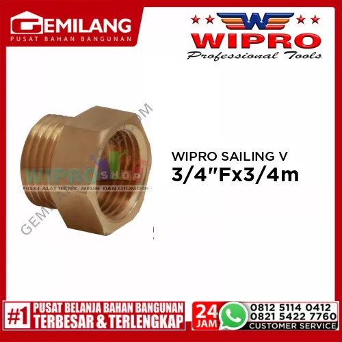 WIPRO SAILING VERLOP RING (F x M) 8406 3/4inch F x 3/4m