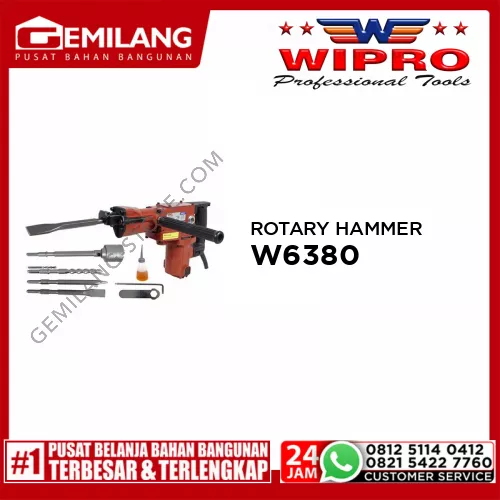 WIPRO BOR ROTARY HAMMER W6380